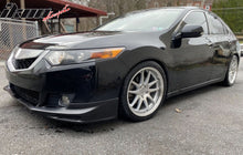 Load image into Gallery viewer, 2009-2010 Acura TSX CU1 JDM Style Unpainted Black Front Bumper Lip PU