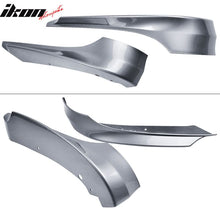 Load image into Gallery viewer, 2009-2011 BMW E90 L Style Space Gray #A52 Front Bumper Lip Splitter PP
