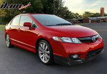 Load image into Gallery viewer, 2009-2011 Honda Civic 4Dr Sedan JS Style Front Lip Spiler Unpainted PU