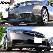 Load image into Gallery viewer, 2009-2011 Honda Civic 4Dr Sedan Mugen Front Bumper Lip Spoiler PU