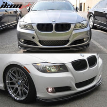 Load image into Gallery viewer, 2009-2012 BMW E90 LCI 3 Series H Style Front Bumper Lip Spoiler PU