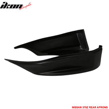 Load image into Gallery viewer, 2009-2020 Nissan 370Z SS Style Unpainted Rear Bumper Lip Aprons PU