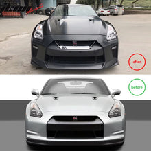 Load image into Gallery viewer, 2009-2024 Nissan R35 GTR Upgrade OE Front Bumper Cover Conversion PP