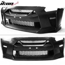 Load image into Gallery viewer, 2009-2024 Nissan R35 GTR Upgrade OE Front Bumper Cover Conversion PP