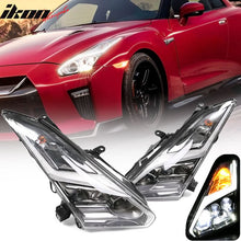 Load image into Gallery viewer, 2009-2024  Nissan R35 GTR LED DRL Headlights(Upgrade 09-16 to 17+)