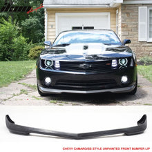 Load image into Gallery viewer, 2010-2013 Chevy Camaro 1LT LS LT V6 Only SS Style PU Front Bumper Lip