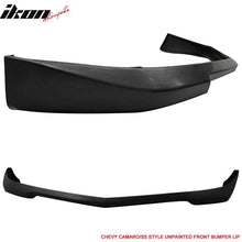 Load image into Gallery viewer, 2010-2013 Chevy Camaro 1LT LS LT V6 Only SS Style PU Front Bumper Lip