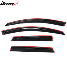 Load image into Gallery viewer, 2010-2013 Mazda 3 Hatchback Window Visors 4Pc Set Acrylic