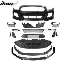 Load image into Gallery viewer, 2010-2014 Ford Mustang GT500 to S550 GT500 Style Front Bumper Cover
