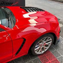 Load image into Gallery viewer, 2010-2014 Ford Mustang GT350 Style Unpainted Black Side Fender Steel