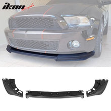 Load image into Gallery viewer, 2010-2014 Ford Mustang GT500 Front Lip OE Style 3PC Splitter