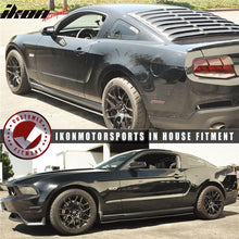 Load image into Gallery viewer, 2010-2014 Mustang V6 V8 GT Bottom Line Black Side Skirts Splitter PP
