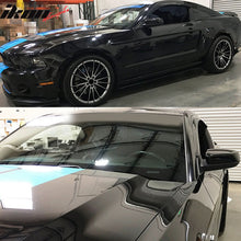 Load image into Gallery viewer, 2010-2014 Ford Mustang 2Pc Set Window Visors Acrylic