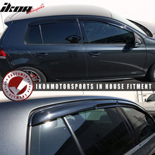 Load image into Gallery viewer, 2010-2014 Volkswagen Golf MK6 Mugen Smoke/Tinted Window Visors Acrylic