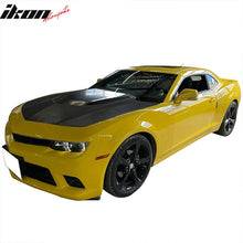 Load image into Gallery viewer, 2010-2015 Chevrolet Camaro ZL1 Black Front Bumper Car Hood Aluminum