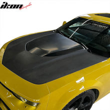 Load image into Gallery viewer, 2010-2015 Chevrolet Camaro ZL1 Black Front Bumper Car Hood Aluminum