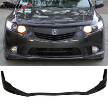 Load image into Gallery viewer, 2011-2014 Acura TSX Unpainted Black Front Bumper Lip PU