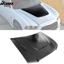 Load image into Gallery viewer, 2011-2014 Dodge Charger Hood Replacement SRT 392 Style Aluminum Black