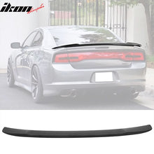 Load image into Gallery viewer, 11-14 Dodge Charger SRT8 SRT Hellcat Matte Black Rear Spoiler Wing ABS