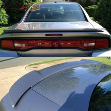 Load image into Gallery viewer, 11-14 Dodge Charger SRT8 SRT Hellcat Matte Black Rear Spoiler Wing ABS