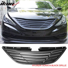 Load image into Gallery viewer, 2011-2014 Hyundai Sonata Horizontal Style Front Upper Hood Grille ABS