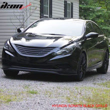 Load image into Gallery viewer, 2011-2014 Hyundai Sonata Horizontal Style Front Upper Hood Grille ABS