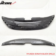 Load image into Gallery viewer, 2011-2014 Hyundai Sonata Horizontal Style Front Upper Hood Grille ABS
