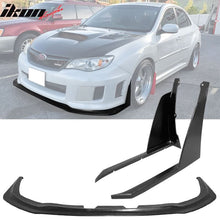 Load image into Gallery viewer, 2011-2014 Subaru Impreza WRX STI Front Bumper Lip Front Winglets PU