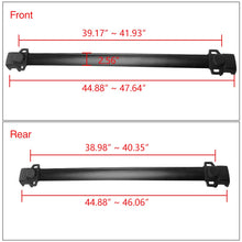 Load image into Gallery viewer, 2011-2016 Jeep Compass OE Style Black Roof Rack Cross Bar ABS Aluminum