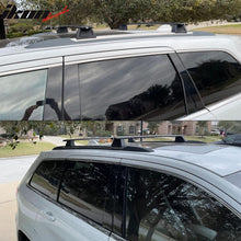 Load image into Gallery viewer, 2011-2022 Jeep Grand Cherokee OE Black Roof Rack Cross Bar Aluminum