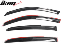 Load image into Gallery viewer, 2011-2024 Dodge Charger Slim Smoke Tape On 4PCS Window Visors Acrylic