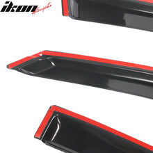 Load image into Gallery viewer, 2011-2024 Dodge Charger Slim Smoke Tape On 4PCS Window Visors Acrylic