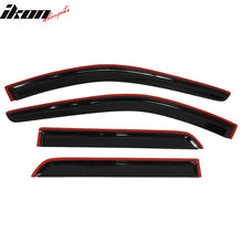 Load image into Gallery viewer, 2011-2024 Dodge Durango Slim Style Smoke Tinted Window Visor Acrylic