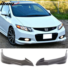 Load image into Gallery viewer, 2012-2013 Honda Civic Coupe HF-P Style Unpainted Front Bumper Lip PU