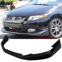 Load image into Gallery viewer, 2012-2013 Honda Civic Coupe MD #NH731P Crystal Black Pearl Front Lip