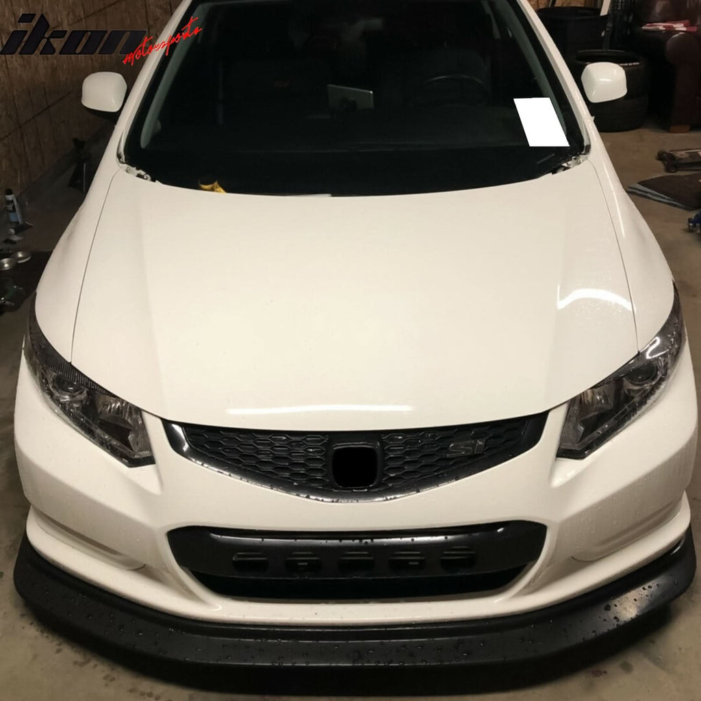2012-2013 Honda Civic Coupe 2-Door MDA Style Front Bumper Lip Guard PU