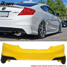 Load image into Gallery viewer, 2012-2013 Honda Civic Coupe Si Only HF-P Style Rear Aprons Lip PU