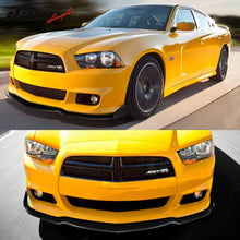 Load image into Gallery viewer, 2012-2014 Dodge Charger SRT Unpainted Front Bumper Lip PU 3PCS