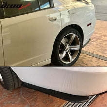 Load image into Gallery viewer, 2012-2014 Dodge Charger SRT8 Matte Black Rear Bumper Lip Aprons PP
