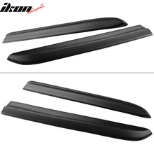 Load image into Gallery viewer, 2012-2014 Dodge Charger SRT8 Matte Black Rear Bumper Lip Aprons PP