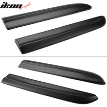 Load image into Gallery viewer, 2012-2014 Dodge Charger SRT8 Matte Black Rear Bumper Lip Aprons PP