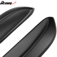 Load image into Gallery viewer, 2012-2014 Dodge Charger SRT8 Matte Black Rear Bumper Lip Aprons PP