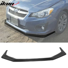 Load image into Gallery viewer, 2012-2014 Subaru Impreza IKON V6 Style Unpainted Front Bumper Lip PU