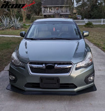 Load image into Gallery viewer, 2012-2014 Subaru Impreza IKON V6 Style Unpainted Front Bumper Lip PU