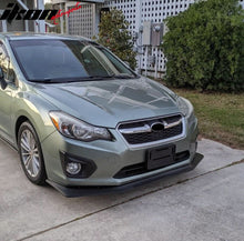 Load image into Gallery viewer, 2012-2014 Subaru Impreza IKON V6 Style Unpainted Front Bumper Lip PU