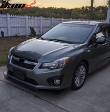 Load image into Gallery viewer, 2012-2014 Subaru Impreza IKON V6 Style Unpainted Front Bumper Lip PU
