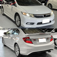 Load image into Gallery viewer, 2012-2015 Honda Civic Sedan MD Style Side Skirts Rocker Panels PP