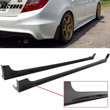 Load image into Gallery viewer, 2012-2015 Honda Civic Sedan Mugen RR Style Side Skirts Panels ABS