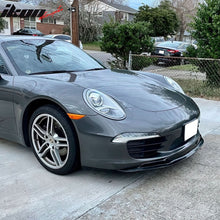 Load image into Gallery viewer, 2012-2016 Porsche 911 991 Carrera Front Lip Splitter Air Dam S1 Style