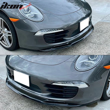 Load image into Gallery viewer, 2012-2016 Porsche 911 991 Carrera Front Lip Splitter Air Dam S1 Style